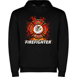 Fierce Chicago Fire Emblem Φούτερ με κουκούλα