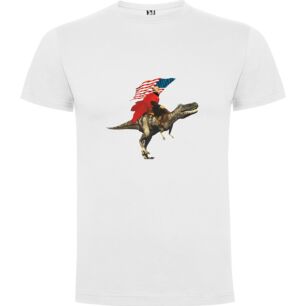 Fierce Dino Riders Tshirt σε χρώμα Λευκό 3-4 ετών