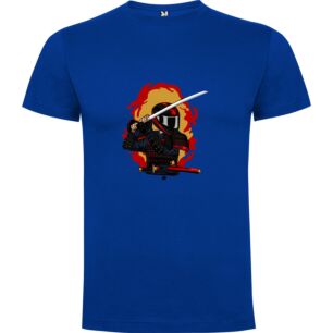 Fierce Flame Samurai Tshirt