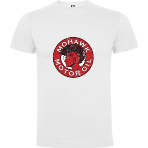Fierce Mohawk Rebellion Tshirt σε χρώμα Λευκό Medium