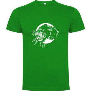 Fierce Panther Illustration Tshirt