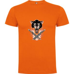 Fierce Panther Samurai Tshirt