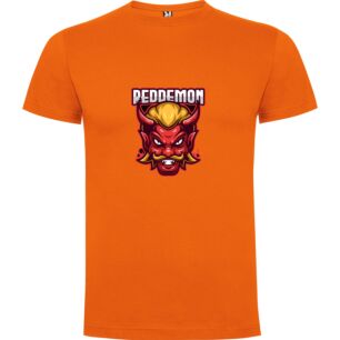 Fiery Demon Mascot Tshirt