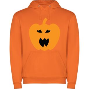 Fiery Halloween Gourd Φούτερ με κουκούλα