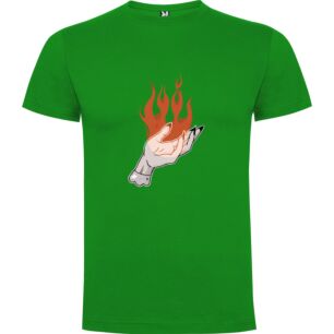 Fiery Hand Art Tshirt