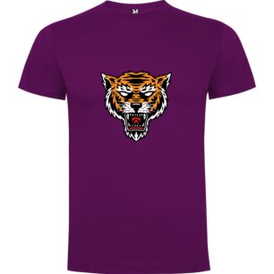 Fiery Tiger Gaze Tshirt