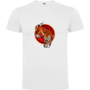 Fiery Tiger Vision Tshirt σε χρώμα Λευκό Large