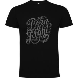 Fighter's Legacy Typography Tshirt