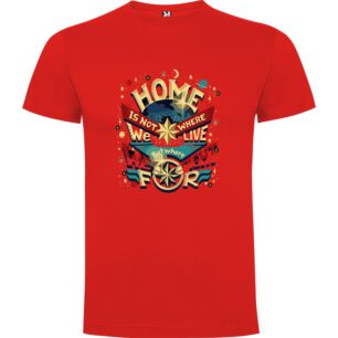 Fighting for Home: Punk-Inspired Triumph Tshirt