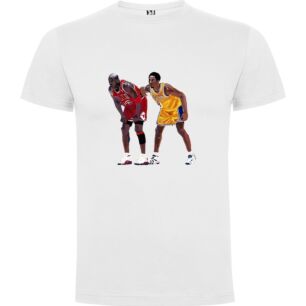 Finals Camaraderie: Hyper-illustrated Kobe Tshirt σε χρώμα Λευκό 3-4 ετών