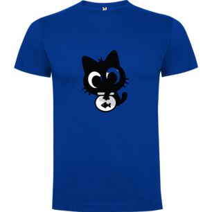 Fish-n-Black Feline Tshirt