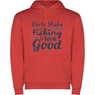 Fishing Girls, Stunning Creations Φούτερ με κουκούλα