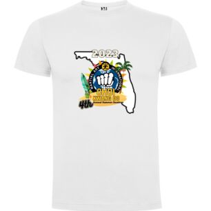 Fist of Florida 2023 Tshirt σε χρώμα Λευκό 3-4 ετών