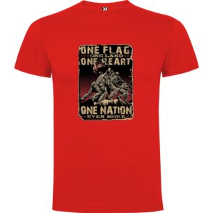 Flagbearer: One Nation One Heart Tshirt