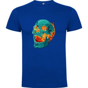 Flaming Skull Nebula Tshirt