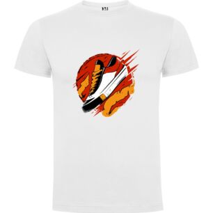 Flaming Sneaker Concept Tshirt