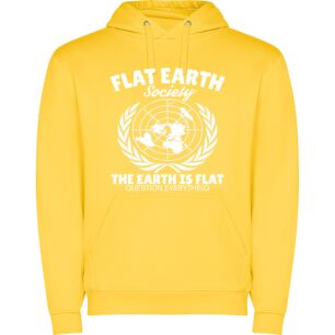 Flat Earth Art Society Φούτερ με κουκούλα
