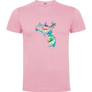 Florida's Marvelous Miami Map Tshirt σε χρώμα Ροζ 11-12 ετών