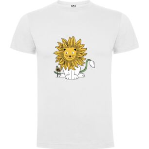 Flower-Laden Lioness Tshirt σε χρώμα Λευκό XXLarge