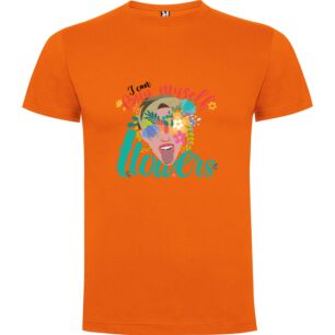 FlowerFrenzy Tshirt σε χρώμα Πορτοκαλί 11-12 ετών
