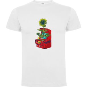 Flowerpunk Dreamscape Tshirt σε χρώμα Λευκό Large