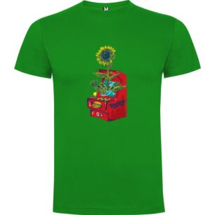 Flowerpunk Dreamscape Tshirt σε χρώμα Πράσινο XXLarge