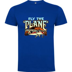Fly Vintage Skies Tshirt σε χρώμα Μπλε Large