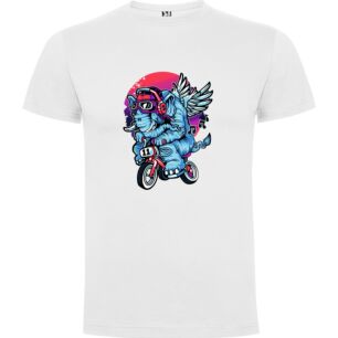 Flycycle Elephant Mascot Tshirt