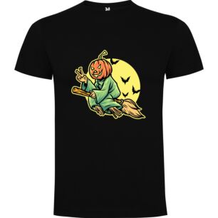 Flying Halloween Pumpkin Tshirt