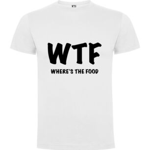 Food Hunt Gone Wrong Tshirt σε χρώμα Λευκό XXXLarge(3XL)