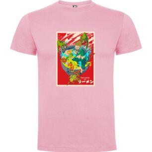 Food Throne: Official Artwork Tshirt σε χρώμα Ροζ Large