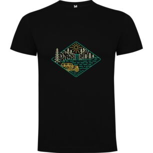 Forest Drive: Vector Adventure Tshirt