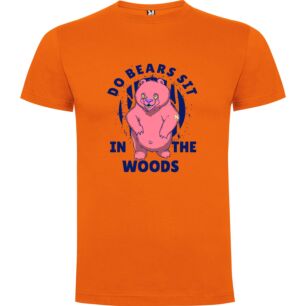 Forest Wonderland: Pink Bear Tshirt