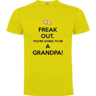 Freaky Grandpa Future Tshirt σε χρώμα Κίτρινο XLarge