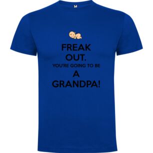 Freaky Grandpa Future Tshirt σε χρώμα Μπλε Small