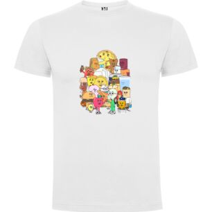 Fused Cartoon Cohorts Tshirt σε χρώμα Λευκό 7-8 ετών