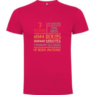 Future Countdown Masterpiece Tshirt σε χρώμα Φούξια 7-8 ετών