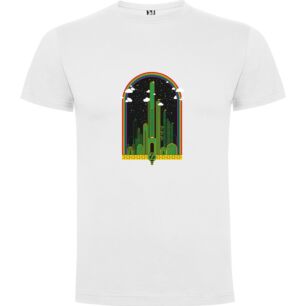 Futuristic Rainbow Metropolis Tshirt σε χρώμα Λευκό 9-10 ετών