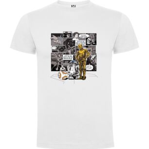 Galactic Art Deco Delight Tshirt σε χρώμα Λευκό XXLarge