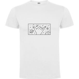 Galactic Dreamcatcher Tshirt σε χρώμα Λευκό Small
