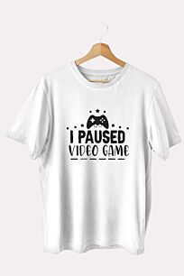 Μπλούζα I Paused Game