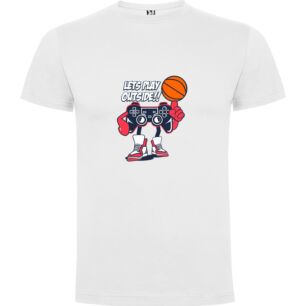 Game Master Hoops Fun Tshirt σε χρώμα Λευκό XXLarge