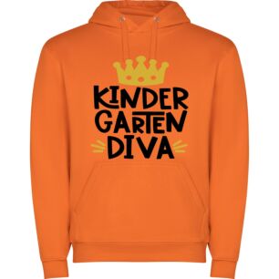 Garden Diva Logo Art Φούτερ με κουκούλα