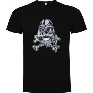 Gas Masked Hipster Skull Tshirt