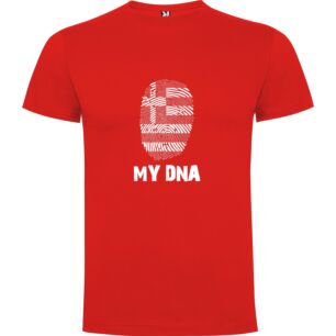 Genetic Fingerprint Fusion Tshirt