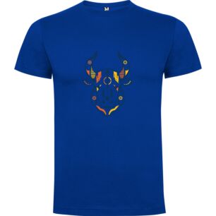 Geometric Minotaur Head Tshirt