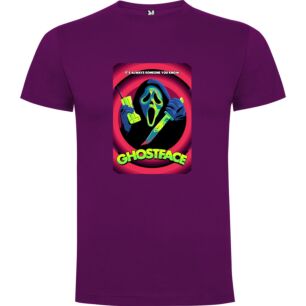 Ghostly Connections: Neon Horror Tshirt