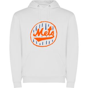 Giant NYC Mets Tribute Φούτερ με κουκούλα σε χρώμα Λευκό 11-12 ετών