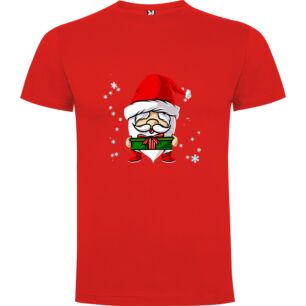 Gift-Giving Santa Tshirt