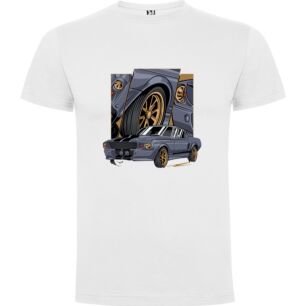 Gilded Wheels: Hyper Detail Tshirt